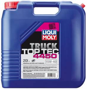 Моторное масло Liqui Moly Top Tec Truck 4450 SAE 15w40, 20Л